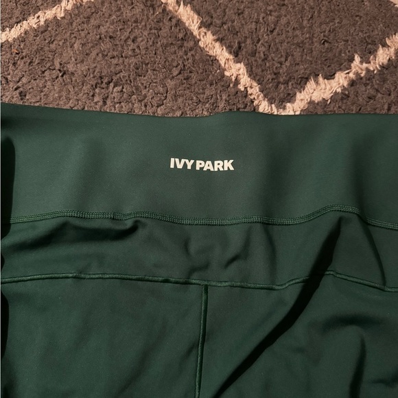 IVY PARK x Adidas Green 3-Stripe Mesh High Leggings - Picture 10 of 10